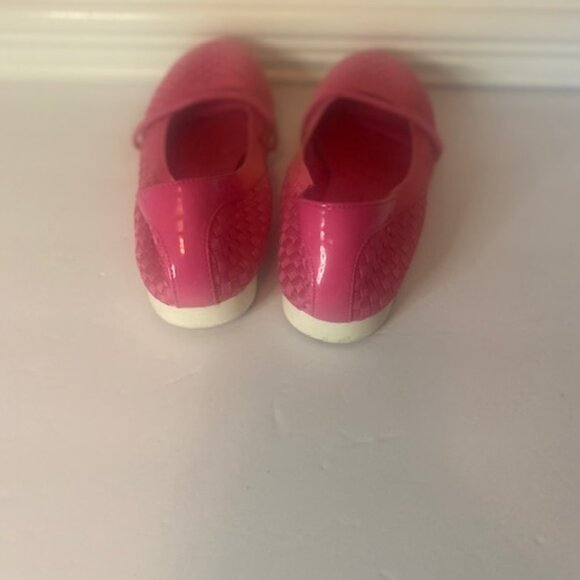 Dexflex Mary Jane Sport Pink Weave Pattern Ballet Flats Women’s Size 8.5M - Picture 5 of 7
